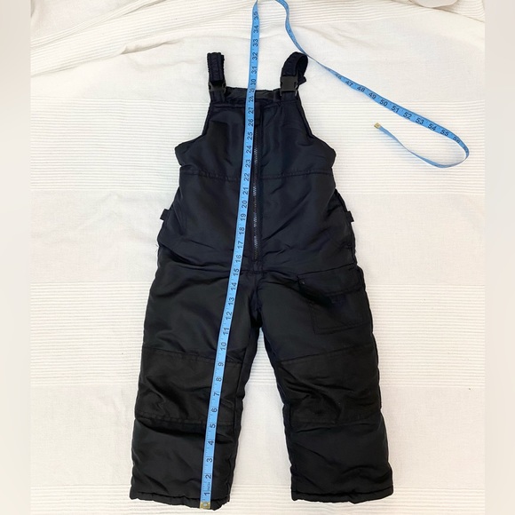 London Fog Girls' Classic Snow Ski Bib Snowsuit - Picture 2 of 14